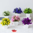 thumbnail image 3 of Artificial Bonsai Fake Plant Flower Potted Plant Home Bedroom Garden Decorative, 3 of 6