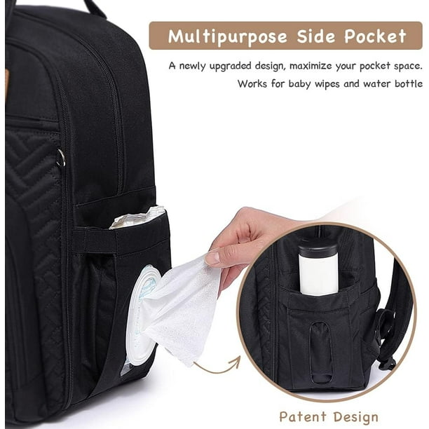 Bolso Carro Bebe Mochilas Para Pau00f1ales Con Bolsa Para El