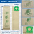 thumbnail image 2 of 20  Replacement Vacuum Cleaner Bag for Windsor Sensor 5300 5300REP 86000500 S12 Vacuum Models, 2 of 7