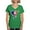 Irish Green, variant on CafePress - Republican Democrat Women's V Neck Dark T Shirt - Women's V-Neck Dark T-Shirt