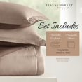 thumbnail image 2 of Linen Market Reversible King Size Comforter Set (3 Piece) - Bring Luxury Home With Our Soft And Lightweight Down Alternative Comforter King Set - This Includes Your King Comforter And 2 Pillow Shams, 2 of 5