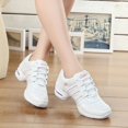 thumbnail image 4 of XIHAHA, zapatillas deportivas para mujer, suela exterior blanda, zapatillas de baile transpirables para mujer, zapatos de práctica, zapatos de baile modernos de Jazz para, 4 of 4