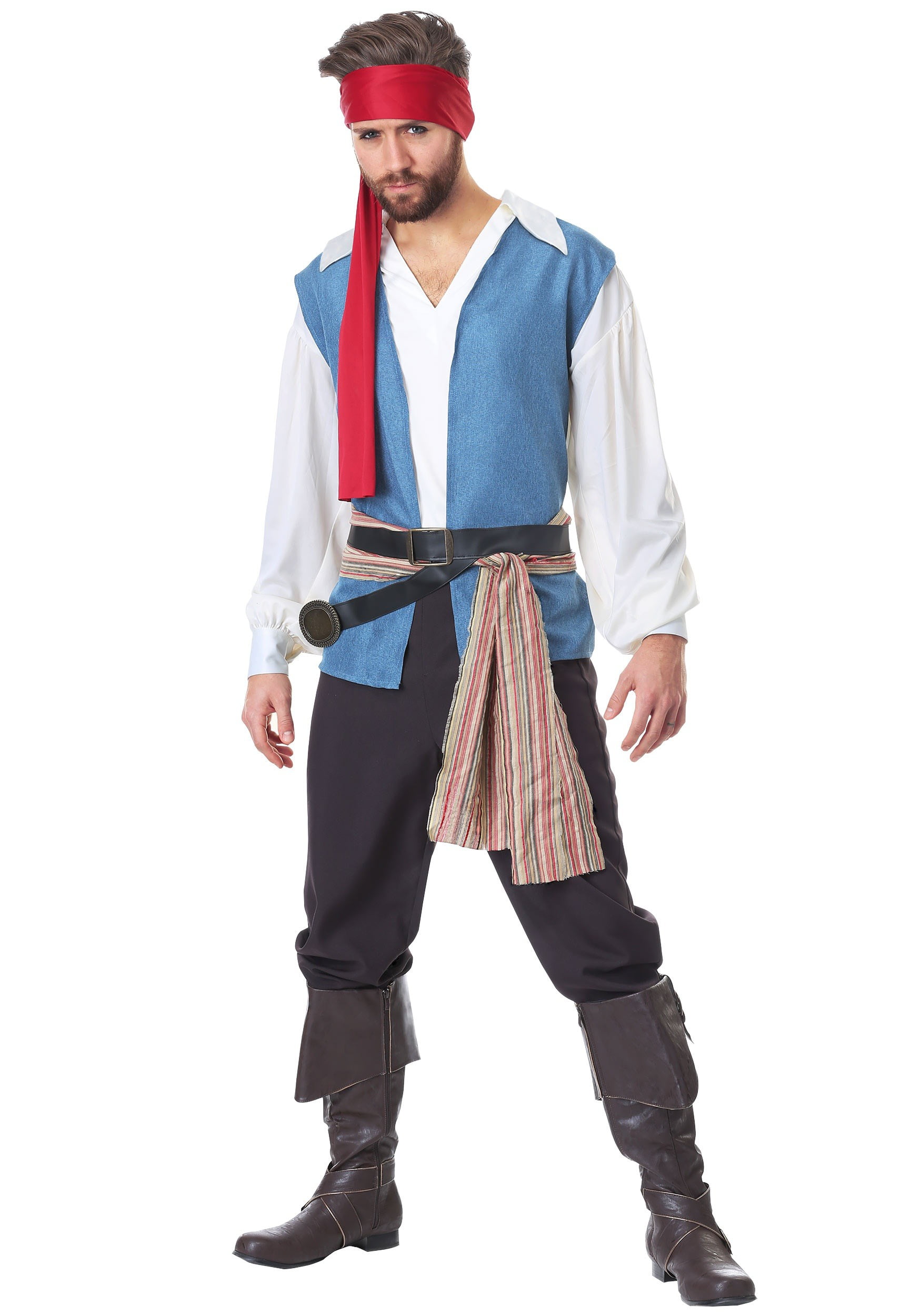 Best Dressed Pirate Man Male Costume One Size Fits All 