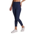 thumbnail image 3 of RBX Active Women's High Waisted Ultra Soft Peached Legging Workout Capri, 3 of 4