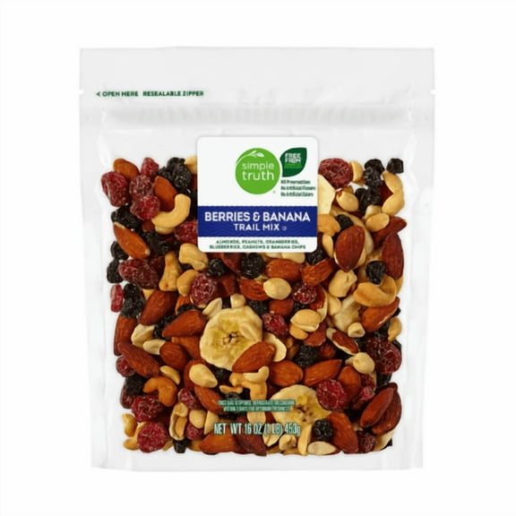 Simple Truth Berries & Banana Trail Mix 16 oz