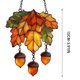 thumbnail image 3 of Uuiauoio Maple Leaf Suncatcher, Acrylic Stained Glass Window Hanging, Maple Leaves Fall Ornaments Fall Leaf Decorations Window Wall Hanging Ornament for Thanksgiving Autumn Party Supplies, 3 of 6