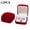 12PCS Red, variant on 12Pcs Curved Velvet Jewelry Boxes, Premium Multifunctional Storage Boxes for Pendants Necklaces Bracelets, Luxury Bulk Gift Boxes Elegant Accessories Packaging Boxes, Black Blue Red