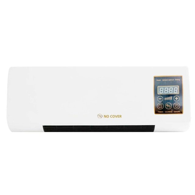 Bamboohart Wall-Mounted Heating and Cooling Fan Two In One Wall Mounted Mobile Fan Installed Mobile Conditioning 2024 Mini Split Ac/Heating System W Portable Ductless Remote Home/Bedroom/