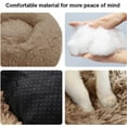 thumbnail image 3 of GHODEC Calming Dog Bed for Large Dogs, 31 inch Anti Anxiety Donut Dog Bed, Washable Round Cozy Soft Pet Bed for Puppy and Kitten with Slip-Resistant Bottom, 3 of 6
