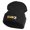 Black, variant on Classic 1919 Felix Cat Head Embroidered 12" Long Beanie - Aqua OSFM