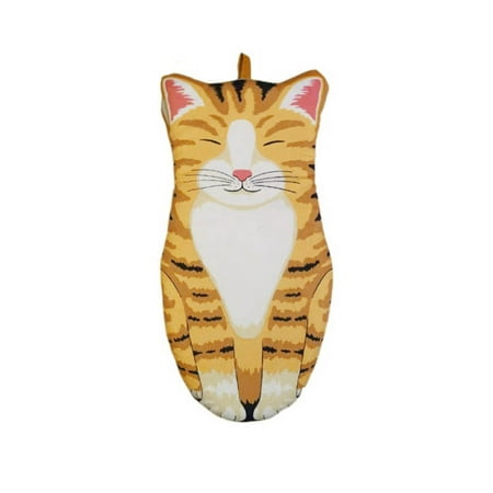 

1/2Pcs 3D Cartoon Kitten Cat Paws Oven Long Mitts Microwave Heat Resistant Non-slip Gloves Baking Insulation Gloves