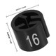thumbnail image 2 of TABLETREANDS 50Ud Etiquetas De Tamaño Para Plásticas Negras Para Gestión Sencilla De Ropa En Casa, 2 of 8