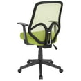 thumbnail image 5 of Flash Furniture Salerno Series High Back Green Mesh Office Chair with Arms, 5 of 7