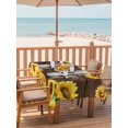 thumbnail image 2 of Outdoor Tablecloths with Umbrella Hole & Zipper, Sunflowers Tablecloth Rectangle 60x84 Inch, Yellow Summer Botanical Elegant Flowers Wooden Waterproof Table Cloth, Patio/Pool/Picnic Table Covers, 2 of 8