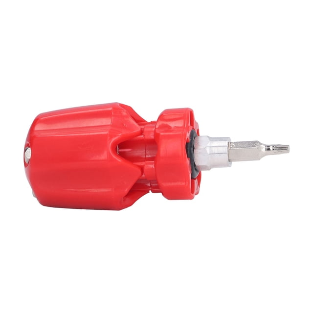 6 in 1 Screw Driver, Wear Resistant Multifunctional Portable T15 PH0 PH1 PH2 1/4 3/16 Easy Hand Screwdriver for Parts Fastening
