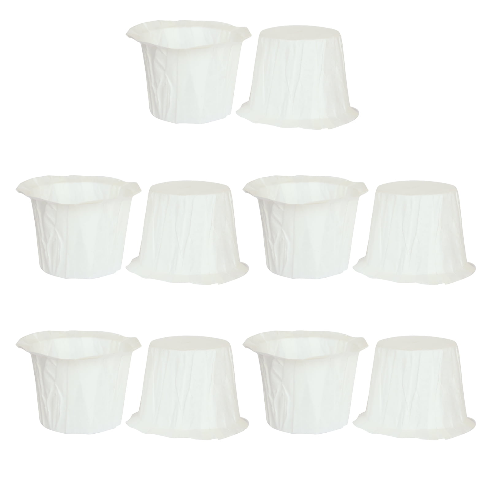 entiwalm Paper Coffee Filters, Disposable Cup Basket Natural Cofffee