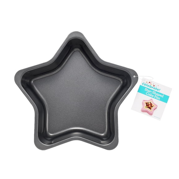 Way To Celebrate 10 in Star-Shaped Cake Pan, Carbon Steel
