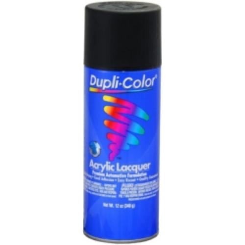 Krylon DAL1607 Dupli Color General Purpose Lacquer Flat Black 12 Oz