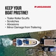 thumbnail image 4 of Protector de proa para barco MEGAWARE ScuffBuster de acero inoxidable, 4 of 9