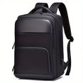 thumbnail image 3 of Men's Large Capacity Backpack, Suitable For 15.6in Computer With USB Charging Port And Luggage Strap, Fashion Travel Backpack, 3 of 5