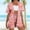 Suit-691Red, variant on Gamivast Vacation Outfits for Women 2 Piece Tropical Leaf Print Kimono & Shorts Summer Sets Boho Open Front Cardigan Cover Up Beach Wear Suits