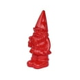 thumbnail image 3 of Garden Gnome Statue Holding Lantern-Red, 3 of 4