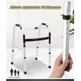 thumbnail image 4 of Andadera Adulto 4 En 1 plegable Ortopedica con Asiento Ruedas intercambiables Altura Ajustable, 4 of 11