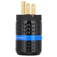 thumbnail image 1 of Monosaudio M102G Enchufe de alimentación de audio Cobre puro 24K Chapado en oro Enchufe de alimentación de CA Enchufe de EE. UU. 100‑250V FAGINEY 1, 1 of 7