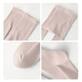 thumbnail image 3 of Bixock Toddler Girls Leggings Warm Knit Pantyhose Tights Footless Elastic Waist Ruffle Bow Solid Color Soft Stretch Dance Training Wear Size 2-3Years, 3 of 6