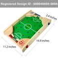 thumbnail image 2 of Juego de pinball de fútbol de mesa I'm Flipkick para niños y familiares, 2 of 9