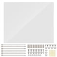 thumbnail image 1 of Boîtier d'ordinateur en acrylique transparent à cadre ouvert, support de base pour carte mère ATX, 1 of 4
