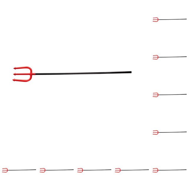 10 Pieces Halloween Dressing Accessories Interesting Interesting Simulation Trident Axe Sickle Costume Prop Clothing Accessory Trident