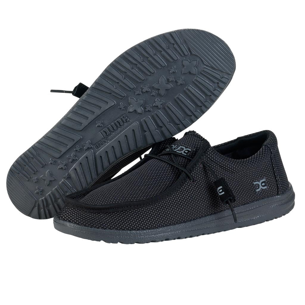 Hey Dude Men's Wally L Sox Shoe-Black 