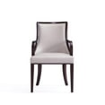 thumbnail image 6 of Manhattan Comfort Grand 18.5" Faux Leather Dining Armchair in Gray (Set of 2), 6 of 7