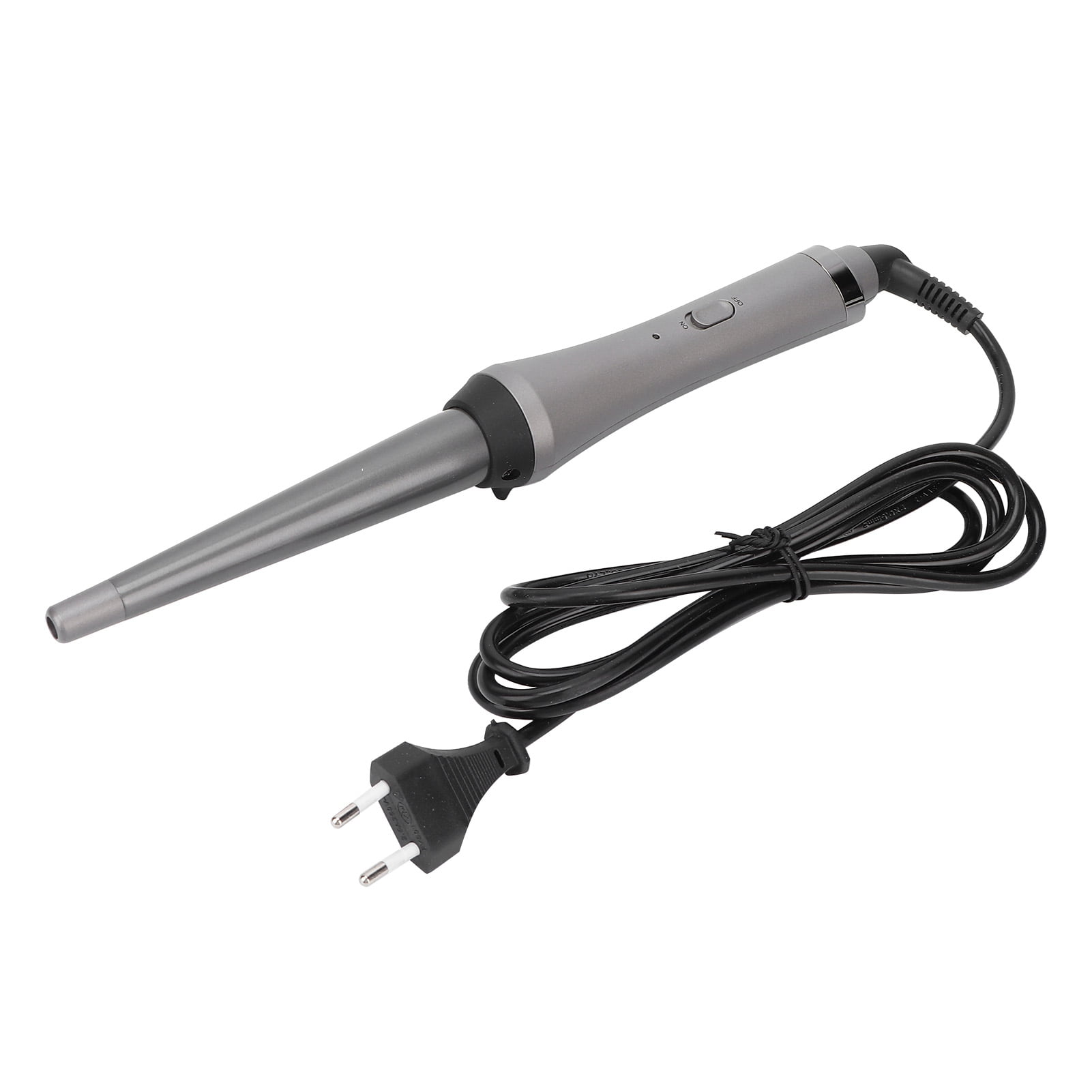 3 in 1 Curling Iron Wand Set Curling Wand with 2 Interchangeable Ceramic Barrel and 1 Curling Iron Brush Black Walmart
