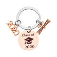thumbnail image 1 of Porte-clés de Graduation 2020 en Acier Inoxydable, Porte-Clés Suspendu, Cadeau de Diplômé, 1 of 7