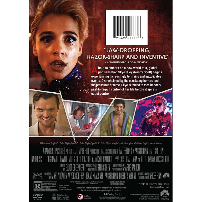 Smile 2 (DVD) Horror, Paramount - Walmart.com