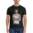 thumbnail image 3 of Retro T Shirts for T Shirt ,Short sleeve Crewneck clothing for Mens 6X-Large, 3 of 9