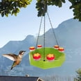 thumbnail image 3 of Bebedero para pájaros TUNC Colgante 2 en 1 con 6 bebederos para colibríes, 3 of 5
