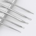 thumbnail image 3 of Blackhead Remover Tool, Pimple Popper Tool Kit, Blackhead Extractor tool for Face, Extractor Tool for Comedone Zit Acne Whitehead Blemish, Stainless S, 3 of 5