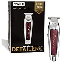 

Wahl Professional 5 Star Series Cordless Detailer LI Extremely Close Trimming Crisp Clean Line Extended Blade Cutting 100 Minute Run Time for Professional Barbers and Stylists - Model 8171