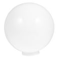 thumbnail image 4 of MLINS 4pcs White Lamp Post Globe: 95MM Round Lamp Cover Replacement Outdoor Post Lampshade Chandelier Wall Pendant Light Fixture Sconces Bulb Cover, 4 of 8