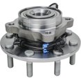 thumbnail image 3 of Detroit Axle - DRW Front Wheel Bearing Hubs for 2007-2010 Chevy GMC Silverado Sierra 3500 HD 2 Wheel Hub Bearings Assembly 2008 2009 Replacement [Heavy Duty Suspension], 3 of 6
