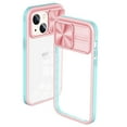 thumbnail image 3 of Reiko Full Protection with Phone Protective Film Slide Camera Lens Phone Case for iPhone 14 Plus in Pink, 3 of 4