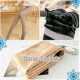 thumbnail image 3 of Womens Winter Warm Leggings Elastic Velvet Fleece Lined Thick Tight Leggings Stirr up Leggings/Footed Leggings Pantyhose, 3 of 6