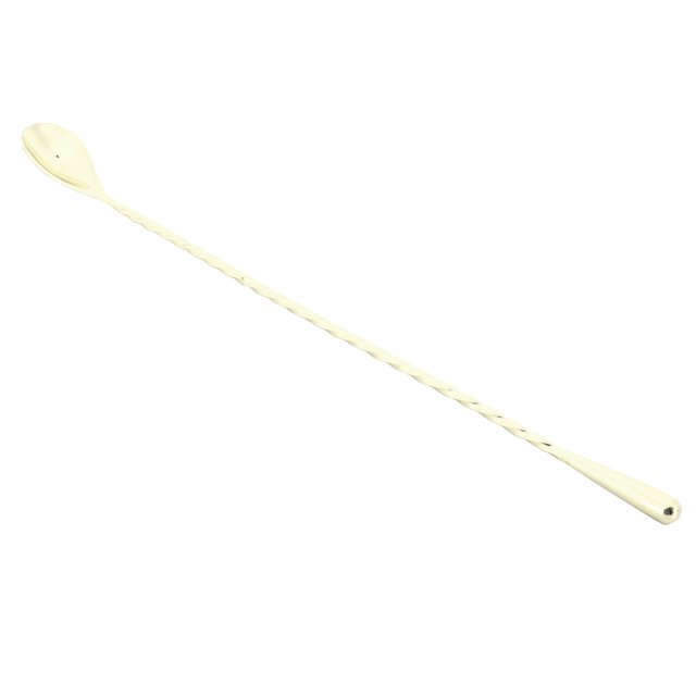 Accesorio de barra, cuchara para mezclar, cuchara de barra de acero inoxidable, cuchara de cóctel construida para el futuro