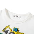thumbnail image 5 of 2-7T Baby Boys Cotton Cartoon T-shirt Toddler Little Boys Basic Tee Tops, 5 of 6