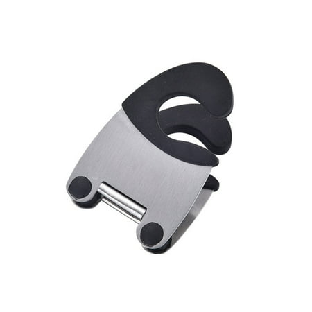 

Pot Side Spatula Clip Kitchen Stainless Steel Tongs Holder Spoon Holder Pot Clip Pot Side Spatula Clip Cooking Tools Kitchen Stainless Steel Tongs Holder Spoon Holder Pot Clip Anti-Scald Grip Black