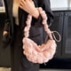 thumbnail image 2 of Bolso bandolera pequeño y versátil de un solo hombro para mujer, bolso informal tipo burbuja con pliegues y forma de nube, 2 of 6