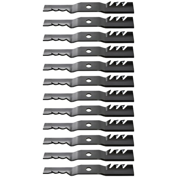 12PK Oregon 596-300 G5 Gator Blades for 60" Cub Cadet 742-04415, 942-04415
